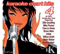 Various Artists - Chart Hits Vol 4 by Easy Karaoke - 24 professional karaoke tracks on CDG Double Disc - Includes Take That; Ellie Goulding; Katy Perry; JLS and many more - See description for full track listing