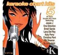Various Artists - Chart Hits Vol 5 by Easy Karaoke - 24 professional karaoke tracks on CDG Double Disc - Includes Jessie J; Gotye feat Kimbra; One Direction; Pixie Lott and many more - See description for full track listing