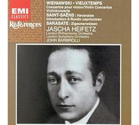 Heifetz: Barbirolli- Wieniawski / Vieuxtemps / Saint-Saëns / Sarasate: Viloin Concertos