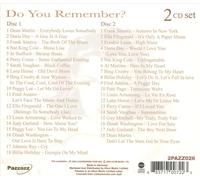 VARIOUS ARTISTS - DO YOU REMEMBER? NEW CD