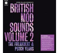 Various Artists - Eddie Piller Presents British Mod Sounds of The 1960s Volume 2: The Freakbeat & Psych Years (6 x 140g Purple vinyl)