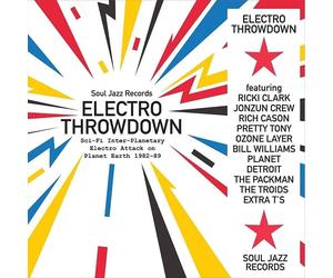 VARIOUS ARTISTS ELECTRO THROWDOWN: SCI-FI INTER-PLANETARY ELECTRO ATTACK ON PLAN