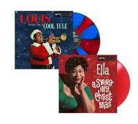 Various Artists & Ella Fitzgerald - Louis Wishes You a Cool Yule & Ella Wishes You a Swinging Christmas - Green & Red LP Bundle [Vinyl]