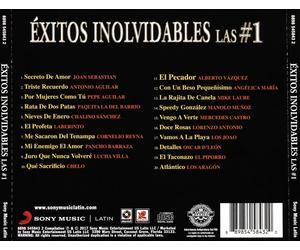 VARIOUS ARTISTS - EXITOS INOLVIDABLES... LAS #1 NEW CD