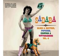 Various Artists Exotic Blues & Rhythm: Sadaba Blues & Rhythm, Popcorn, (Vinyl)