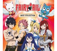 VARIOUS ARTISTS - FAIRY TAIL - BEST COLLECTION ORANGE COLOURED VINYL - K99z
