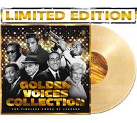 Various Artists - Golden Voices Collection: The Timeless Sound of Legends Vinyl - 16 Iconic Classics from Elvis Presley, Frank Sinatra, Nat King Cole, Bing Crosby, Louis Armstrong, Ray Charles, Ella Fitzgerald and Many
