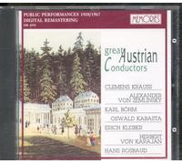 Various Artists - Great Austrian Conductors (Public Performances 1928/1967)