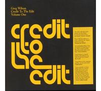 Various Artists - Greg Wilson - Credit To The Edit - Volume One