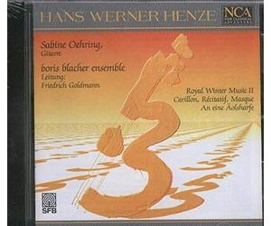 VARIOUS ARTISTS Hans Werner Henze-An Eine Aolsharfe/Carillon Recit (CD)