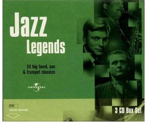 Various Artists - Jazz Legends: Strike Up The Band/Blue Moods/Blowing My Horn