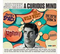 VARIOUS ARTISTS - JOE MEEK: A CURIOUS MIND OUTER SPACE! HORROR! DEATH DISCS! THE WILD WEST! DEMOS! 3CD CLAMSHELL BOX