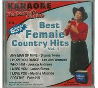 Various Artists - Karaoke: Best Female Country Hits 1
