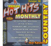 Various Artists - Karaoke: Hot Hits Country October 2008