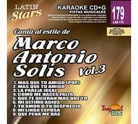 Various Artists - Karaoke: Marco Antonio Solis, Vol. 3 - Latin Stars Karaoke