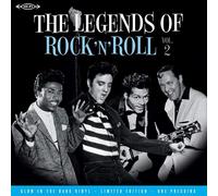 Various Artists : Legends of Rock 'N' Roll - Volume 2 VINYL 12" Album Coloured