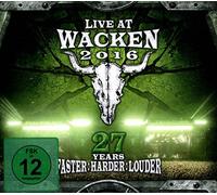 Various Artists - Live At Wacken 2016 - 27 Years Faster : Harder : Louder [Blu-ray] [2017] [Region B]