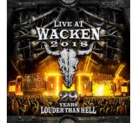 LIVE AT WACKEN 2018:29 YEARS LOUDER THAN HELL DIGIPAK 3 CD+DVD NEW
