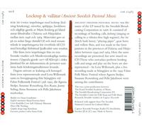 VARIOUS ARTISTS - LOCKROP & VALL†TAR: ANCIENT SWEDISH PASTORAL MUSIC NEW CD
