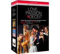 VARIOUS ARTISTS - LOVE PASSION & DECEIT - LA CENERENTOLA - COSI FAN TUTTU - DIE
