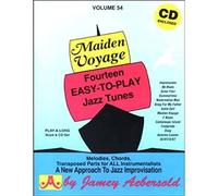 Aebersold Volume 54 - Maiden Voyage (Book & CD) 14 Easy-to-Play Jazz Tunes