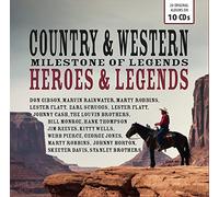Various Artists - Milestone Of Legends: Country & Western Heroes (10CD)