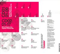 VARIOUS ARTISTS - MONO: WHEN SHAPES JOIN TOGETHER MIX NEW REGION 2 CD