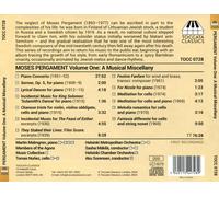 VARIOUS ARTISTS MOSES PERGAMENT, VOL. 1: A MUSICAL MISCELLANY NEW CD