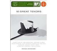 Various Artists - Mp3 10 Great Tenors - CD - P2222z
