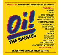 VARIOUS ARTISTS - OI! THE SINGLES 4CD CLAMSHELL BOX