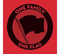 Various Artists : One Family. One Flag. VINYL Deluxe 12" Album 3 discs (2018)