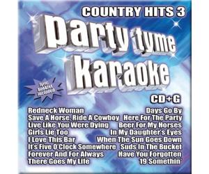 Various Artists - Party TYME Karaok: Country Hits 3