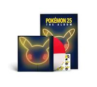 Various Artists - Pokemon 25 The Album - Exclusive Limited Edition Two Tone Colored Vinyl LP & Poster