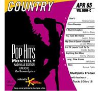 Various Artists - Pop Hits Monthly Karaoke - COUNTRY Apr 2005
