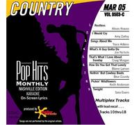 Various Artists - Pop Hits Monthly Karaoke - COUNTRY March 2005