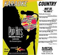 Various Artists - Pop Hits Monthly Karaoke, COUNTRY May 2006