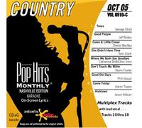 Various Artists - Pop Hits Monthly Karaoke, COUNTRY Oct 2005