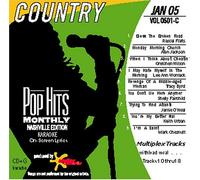 Various Artists - Pop Hits Monthly Karaoke ï¿1/2 COUNTRY Jan 2005 (US Import) [DE Import]