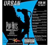 Various Artists - Pop Hits Monthly Karaoke, URBAN Feb 2006