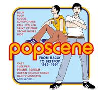 Various Artists : Popscene: From Baggy to Britpop 1989-1994 CD Box Set 4 discs