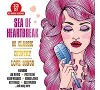 Various Artists - Sea of Heartbreak 60 Classic Country Love Songs - New - Z4z