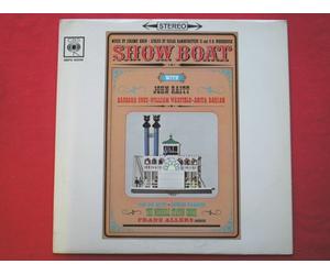 Various Artists - Show Boat LP CBS SBPG 62036 EX/EX 1962 original cast recording, with John Raitt & Barbara Cook