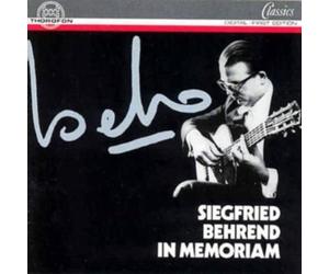 VARIOUS ARTISTS Siegfried Behrend in Memoriam (CD) (US IMPORT)