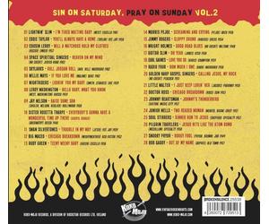 Various Artists Sin On Saturday, Pray On Sunday: 28 Sizzling Slabs of Rhyth (CD)