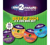 Various Artists - SIN2KARAOKE 2024 CDG Box set