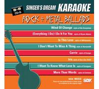 Various Artists - Singer's Dream Karaoke: Rock & Metal Ballads
