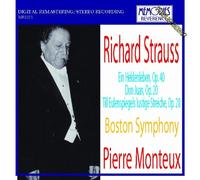 VARIOUS ARTISTS - Strauss Don Juan / Till Eulenspiegel / Ein Heldenleben. (Boston Symphony Orchestra/ Pierre Monte