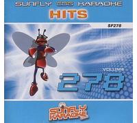 Various Artists - Sunfly Karaoke Hits Volume 278: Hits Of April 2009 (CD+G)