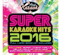 Various Artists - Super Karaoke Hits 2016 (Audio CD only - NOT CD+G)