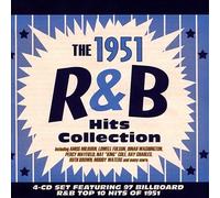 Various Artists : The 1951 R&B Hits Collection CD 4 discs (2017) NEW